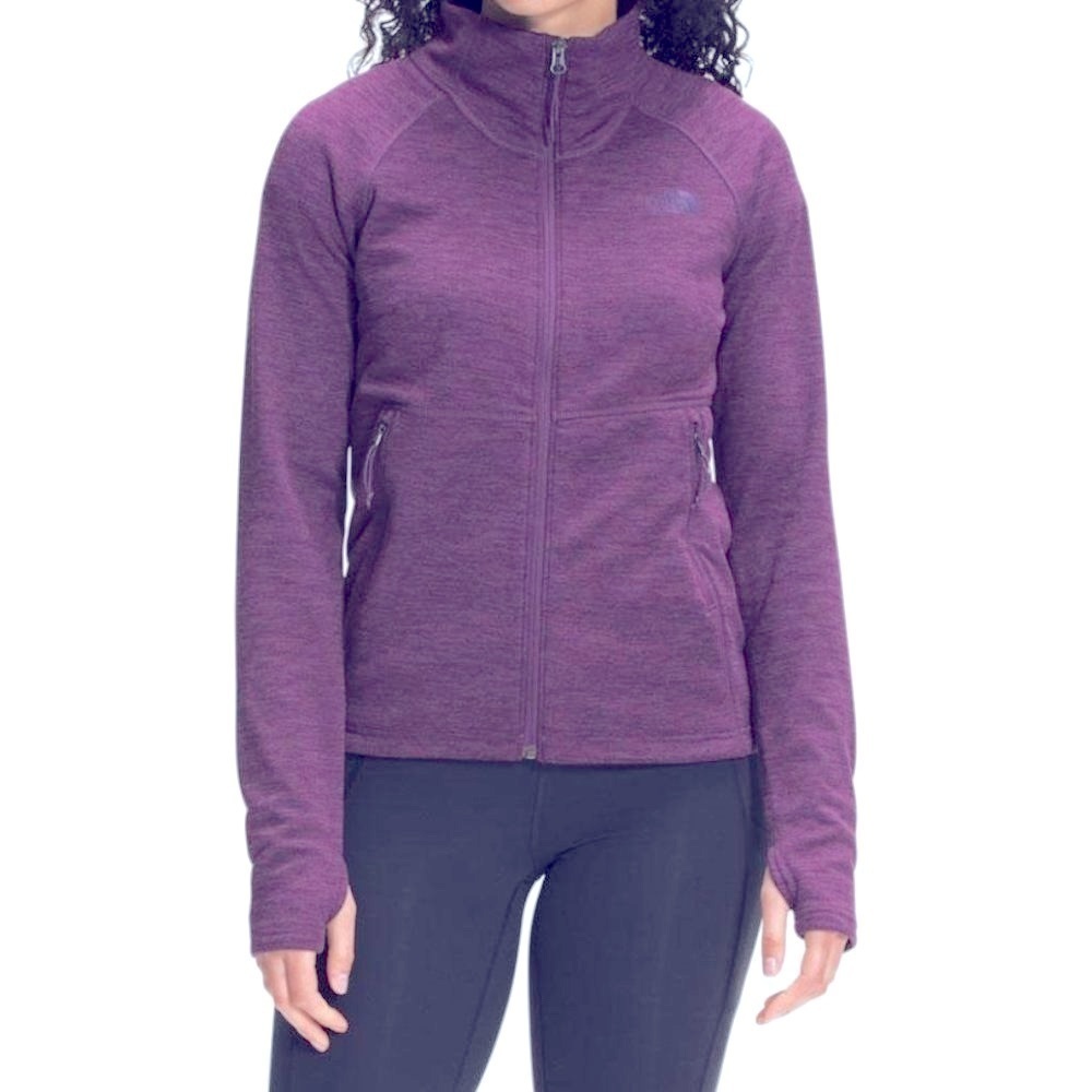 THE NORTH FACE CANYONLANDS FULL-ZIP FLEECE TOP WOMEN'S MEDIUM